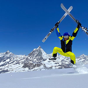 Skitest Zermatt Panorama